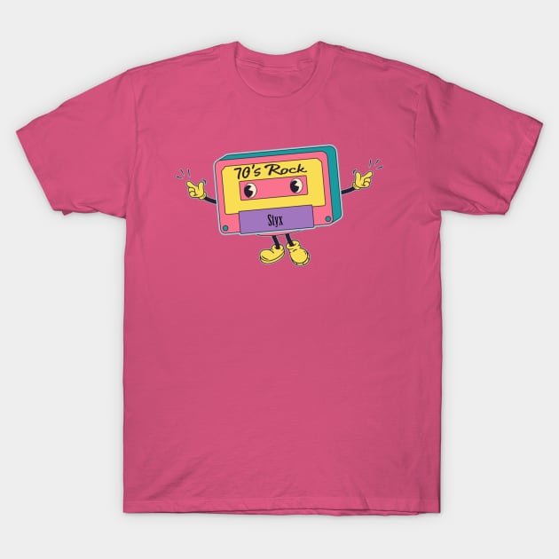 Music cassette man - S t y T-Shirt by Teropong Kota